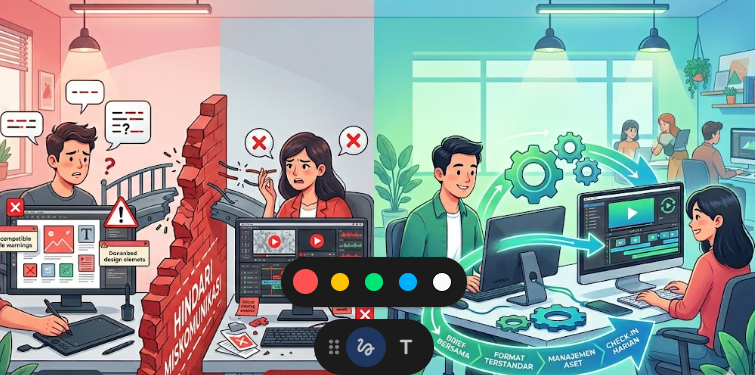 Hindari Misscom, Ini Cara Membangun Kolaborasi Efektif Antara Desainer dan Video Editor