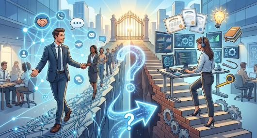 Koneksi vs Kompetensi: Mana yang Lebih Unggul dalam Pekerjaan?