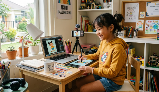 Menggali Potensi Kreator Cilik: Upaya Kamu Bisa Dukung Karya Digital Anak