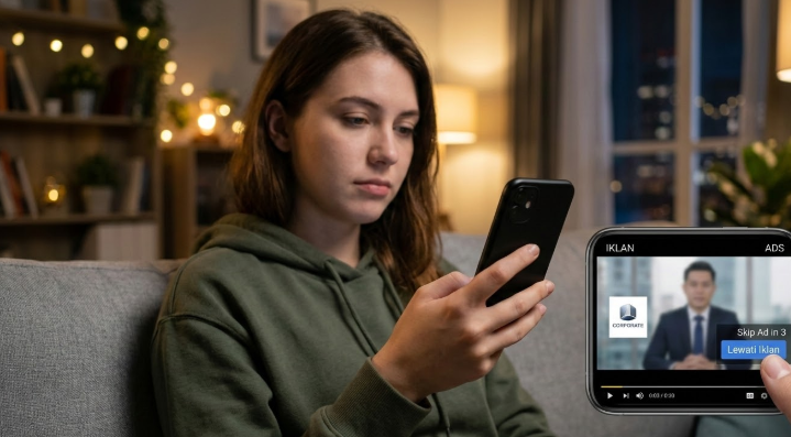 Gagal di 5 Detik Pertama: Anatomi Video Iklan yang Pasti Di-Skip Penonton
