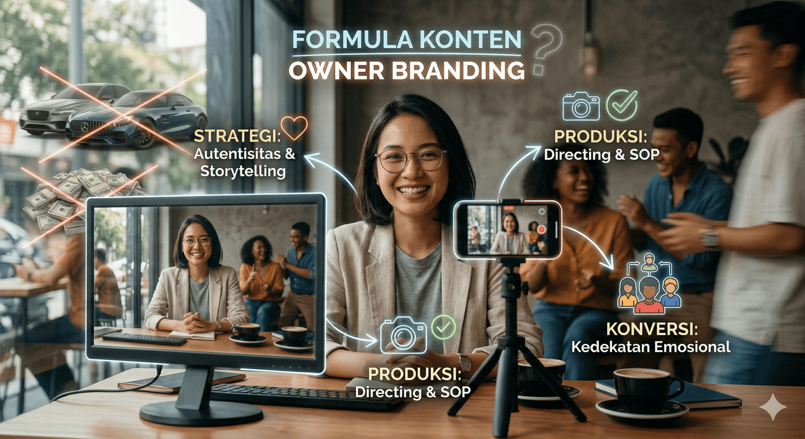Bukan Sekadar Flexing: Membedah Formula Konten Owner Branding yang Sukses Membangun Kedekatan Emosional