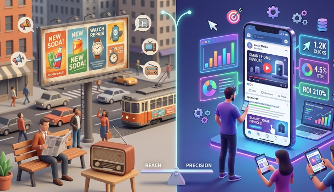 Digital Advertising vs Traditional Advertising: Mana yang Lebih Efektif?